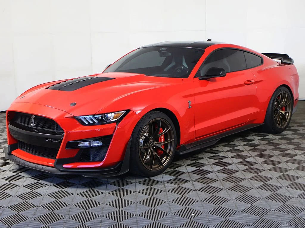 Used 2021 Race Red Ford Shelby GT500 image 7