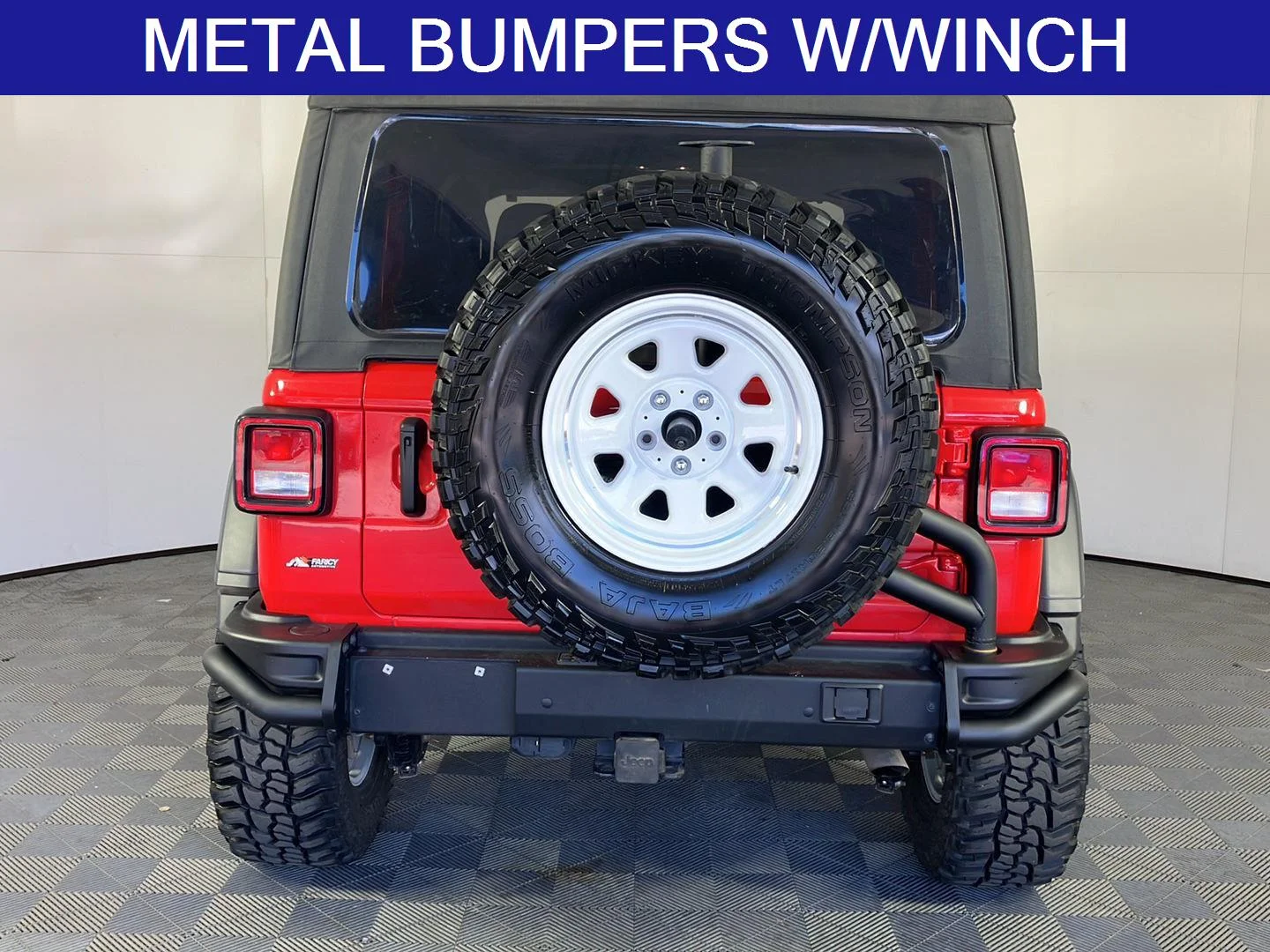 Used 2021 Firecracker Red Clearcoat Jeep Rubicon image 4