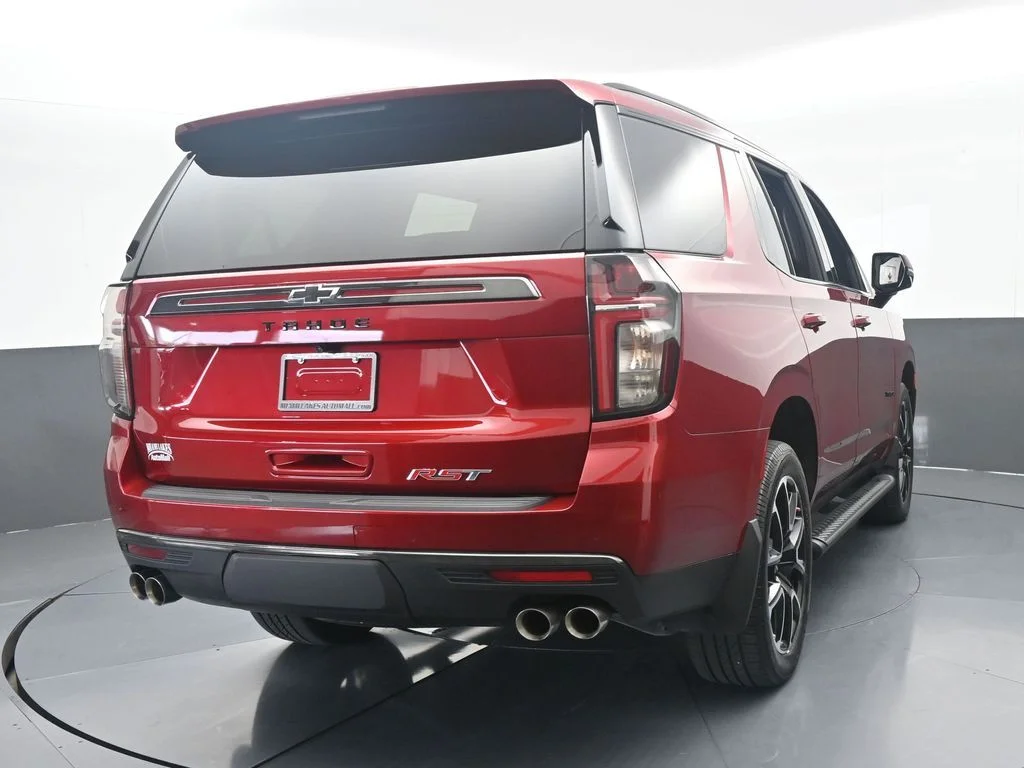 Used 2022 Cherry Red Tintcoat Chevrolet RST image 4