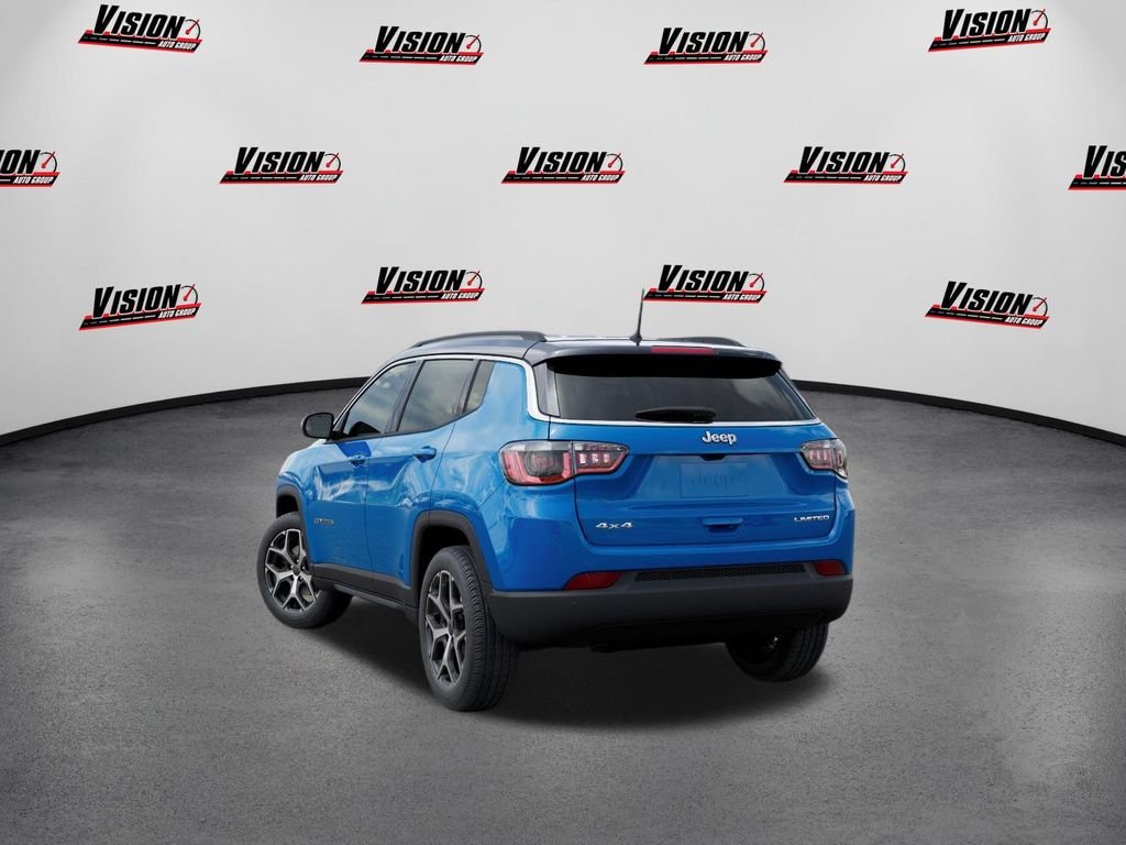 New 2026 Hydro Blue Pearl-Coat Exterior Paint Jeep Limited image 3
