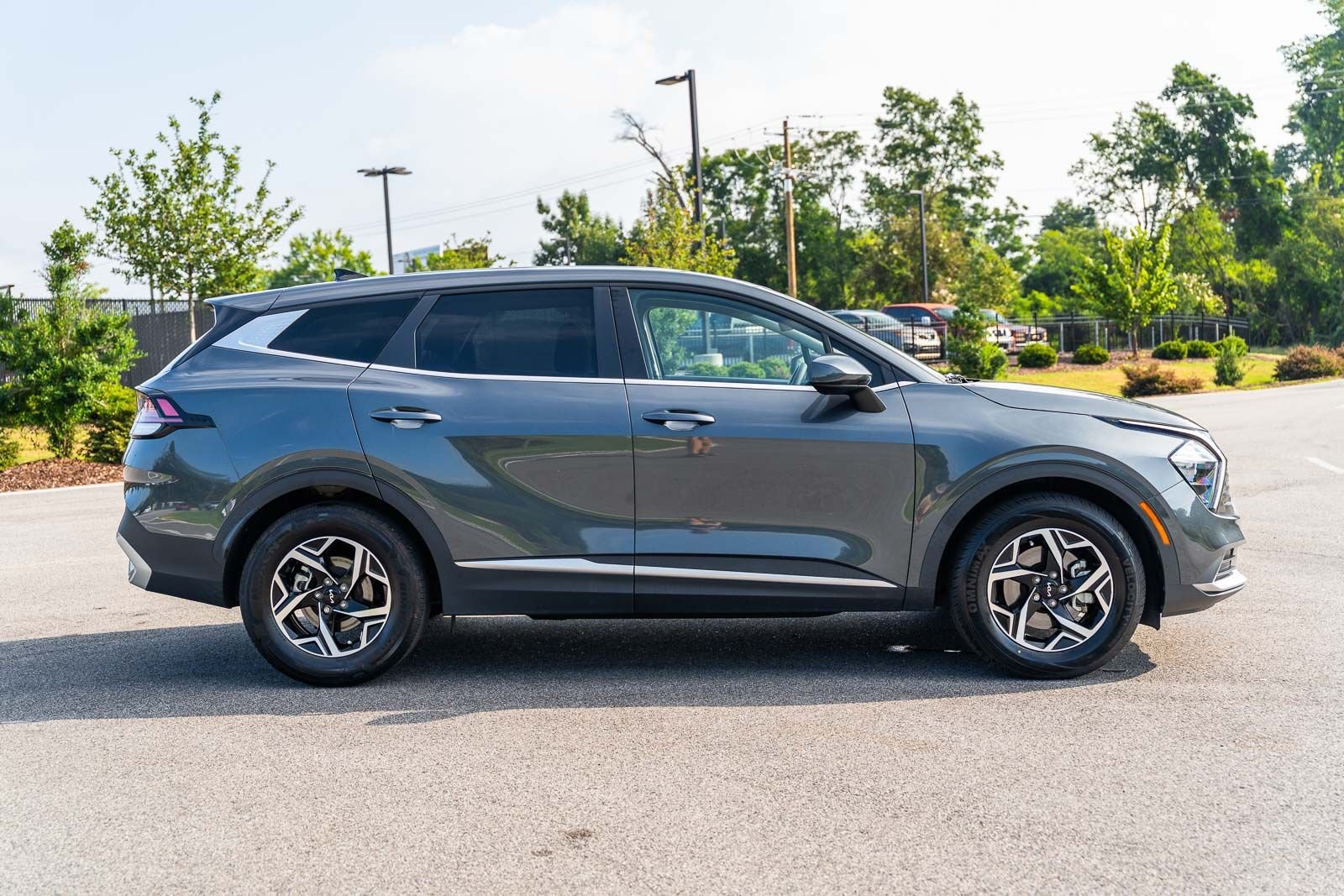 Used 2023 Gray Kia LX image 8