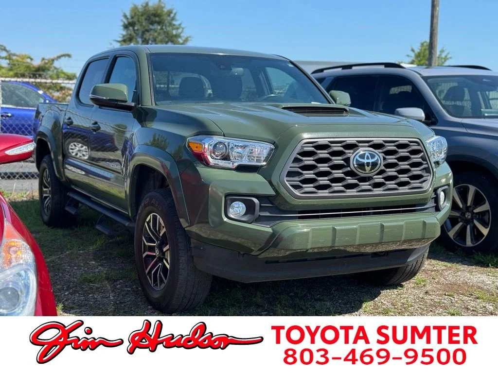 Used 2022 Green Toyota TRD Sport image 1