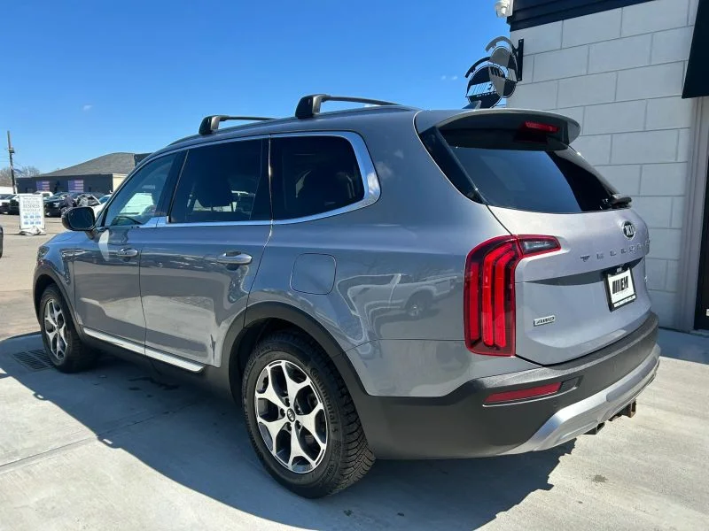 Used 2020 Blue Kia EX Sport Utility 4D image 10