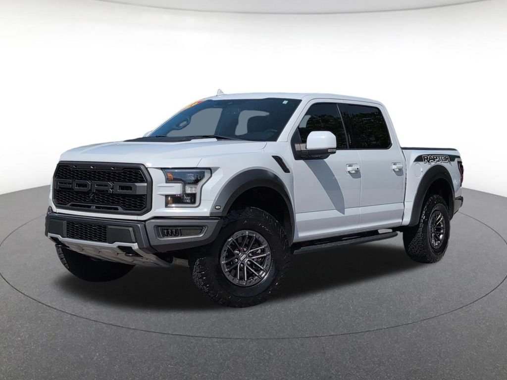 Used 2020 White Ford Raptor image 1