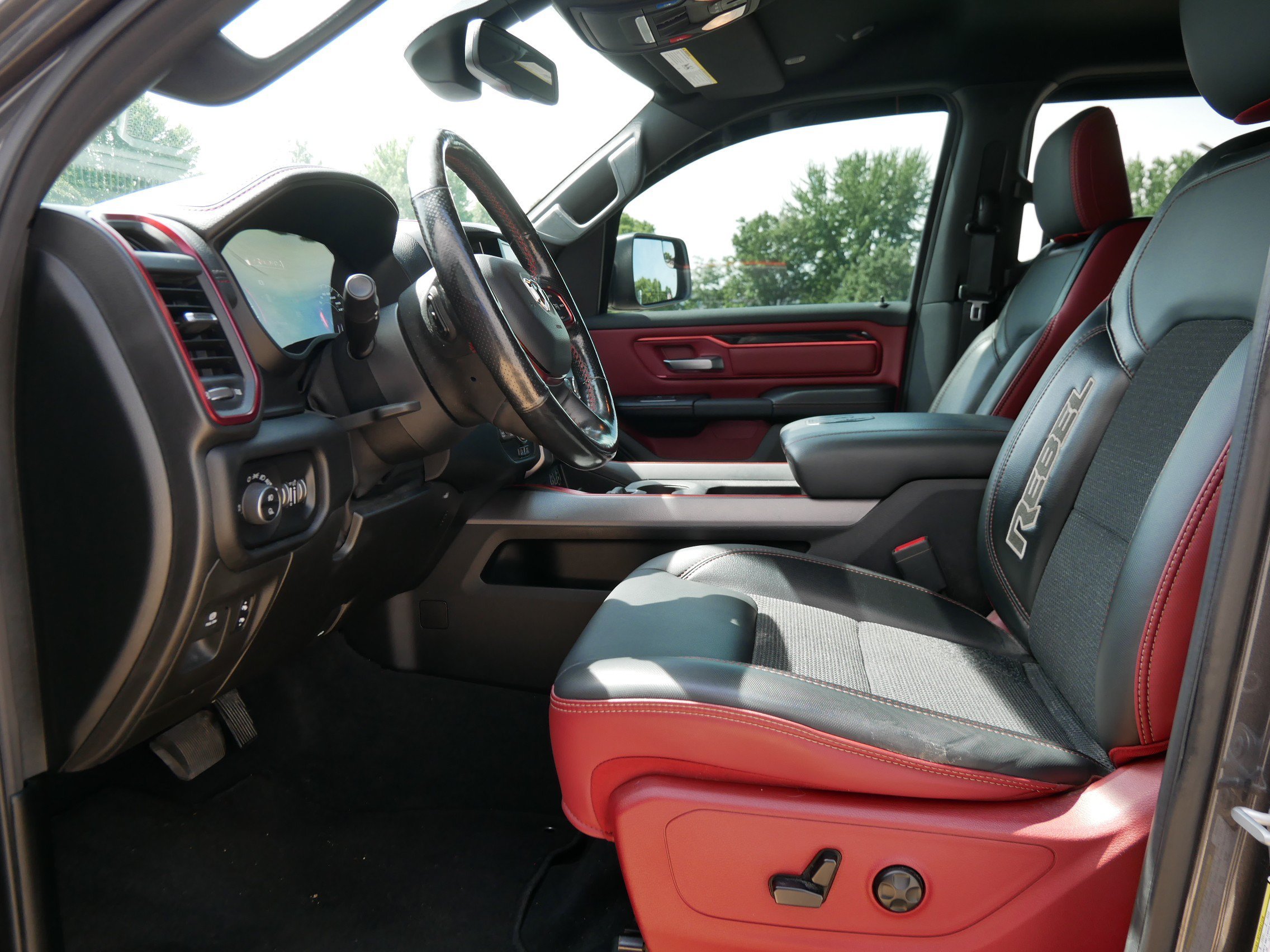 Used 2019 Granite Crystal Metallic Clearcoat Ram Rebel image 10