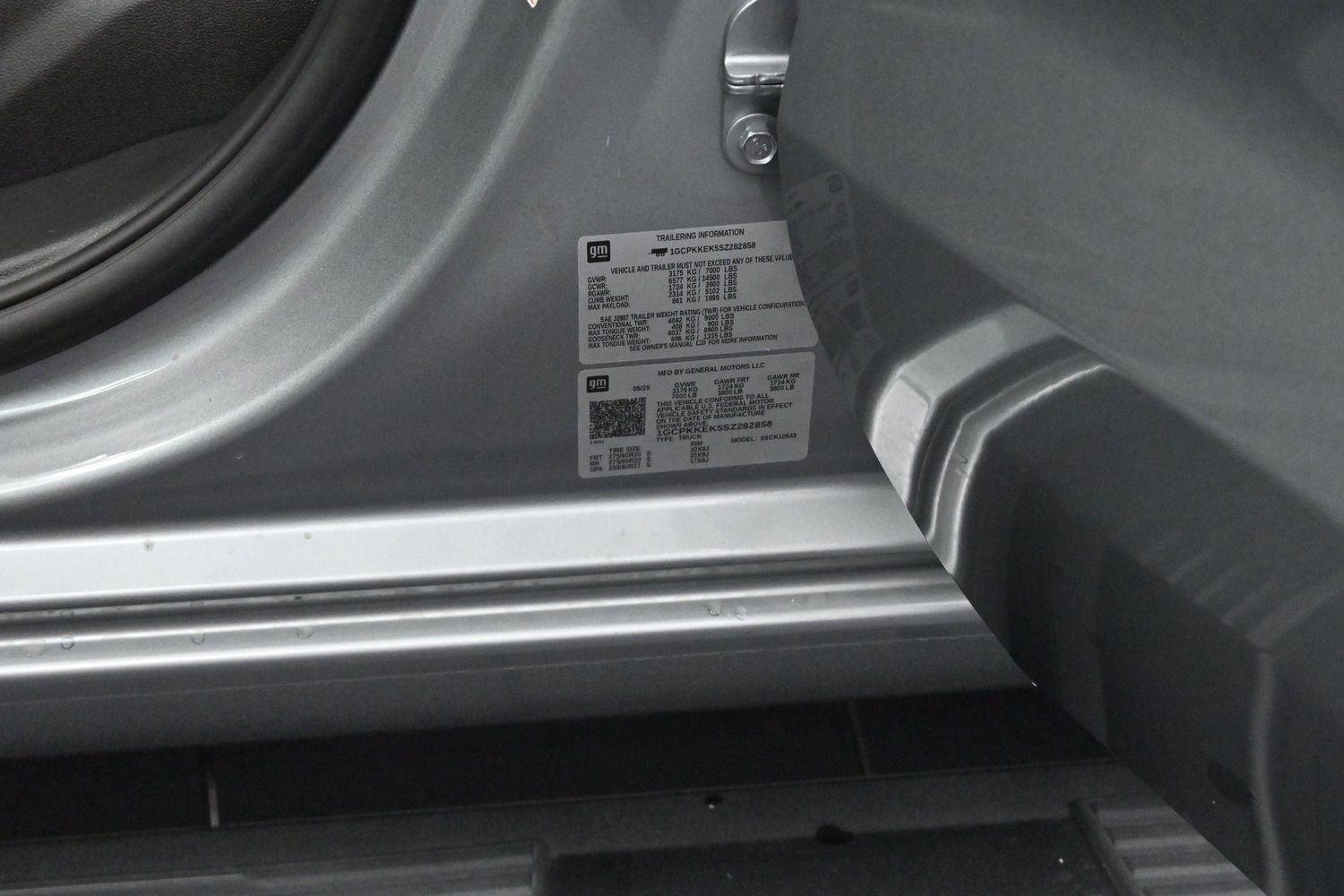 Used 2025 Sterling Gray Metallic Chevrolet LT image 38