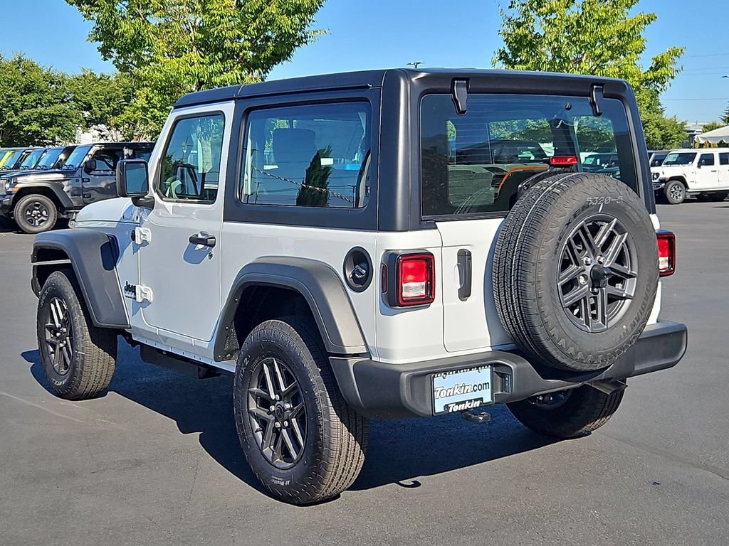 New 2026 Bright White Clearcoat Jeep Sport image 4