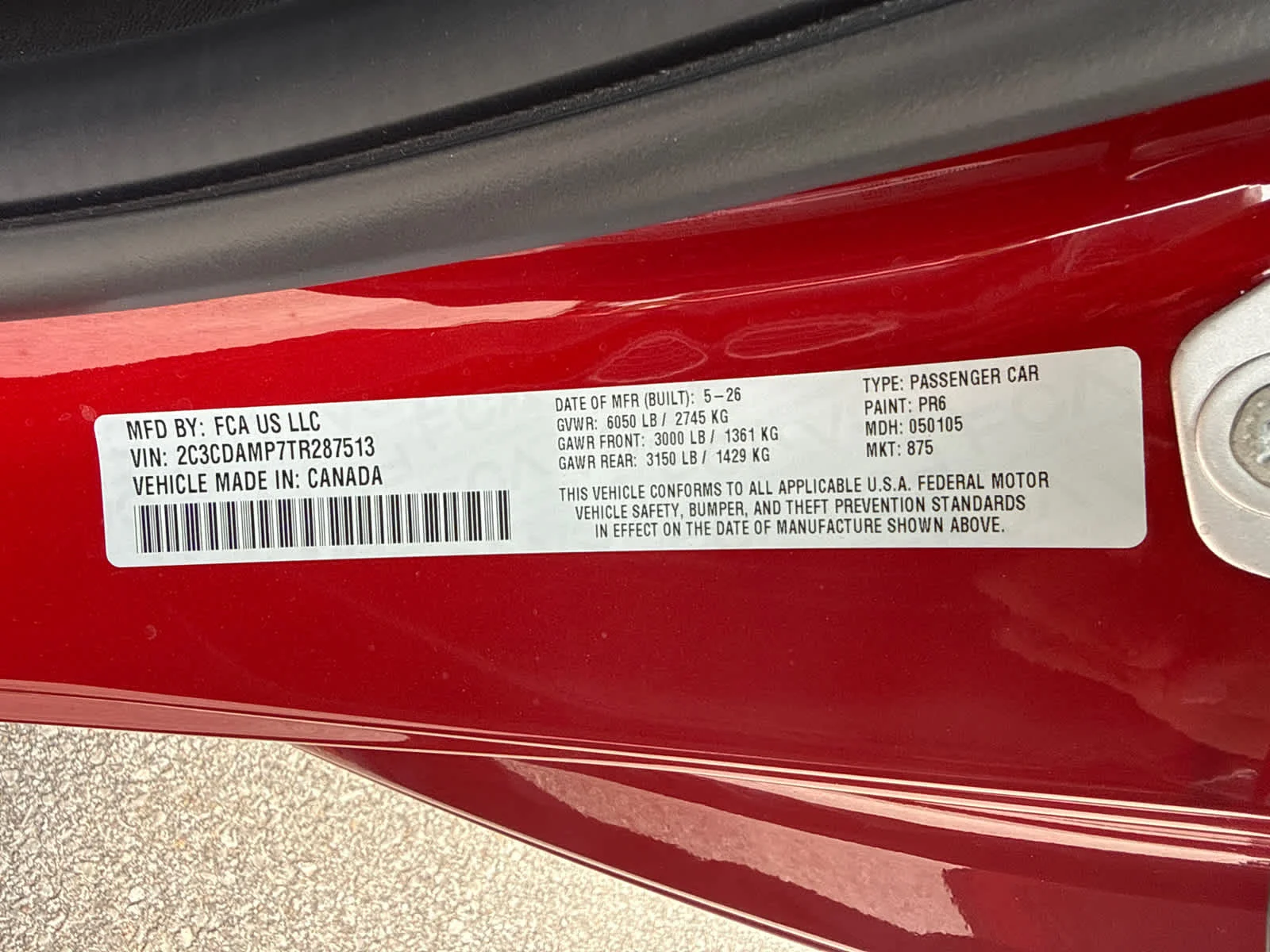 New 2026 Redeye Exterior Paint Dodge Scat Pack image 30