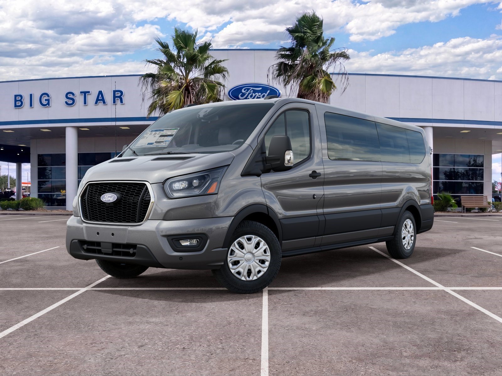 New 2027 Carbonized Gray Metallic Ford XLT image 2