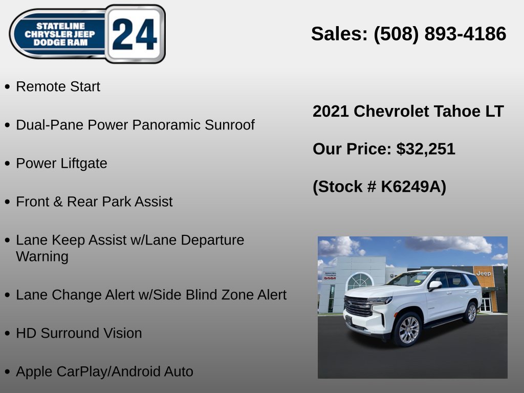 Used 2021 White Chevrolet LT image 5