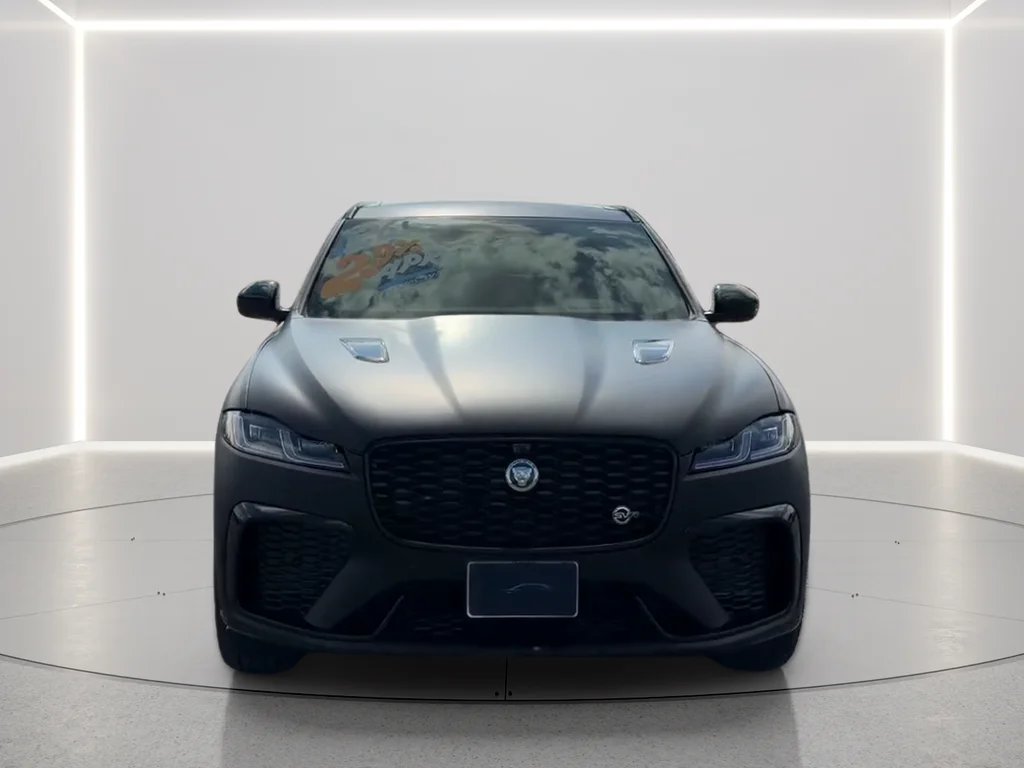 New 2026 Chalk Blue Jaguar SVR image 2