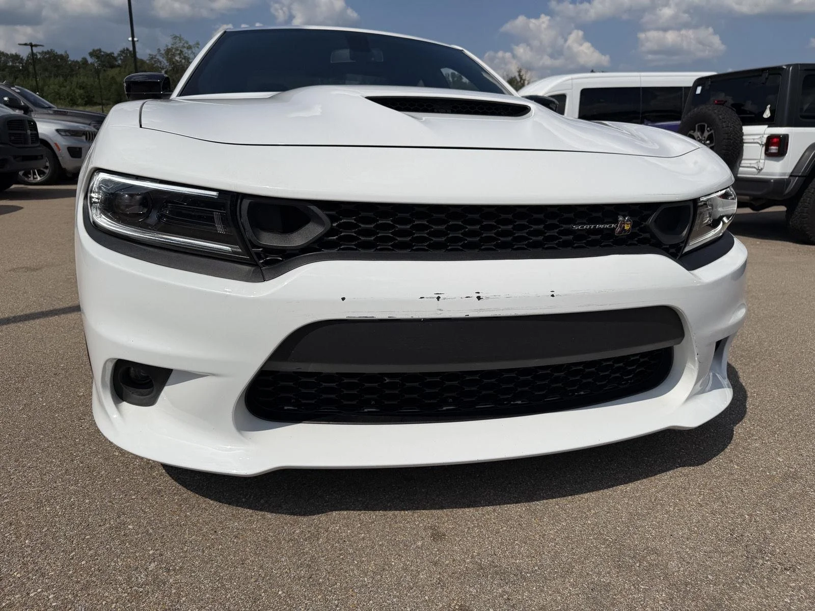 Used 2023 White Knuckle Clearcoat Dodge Scat Pack image 25
