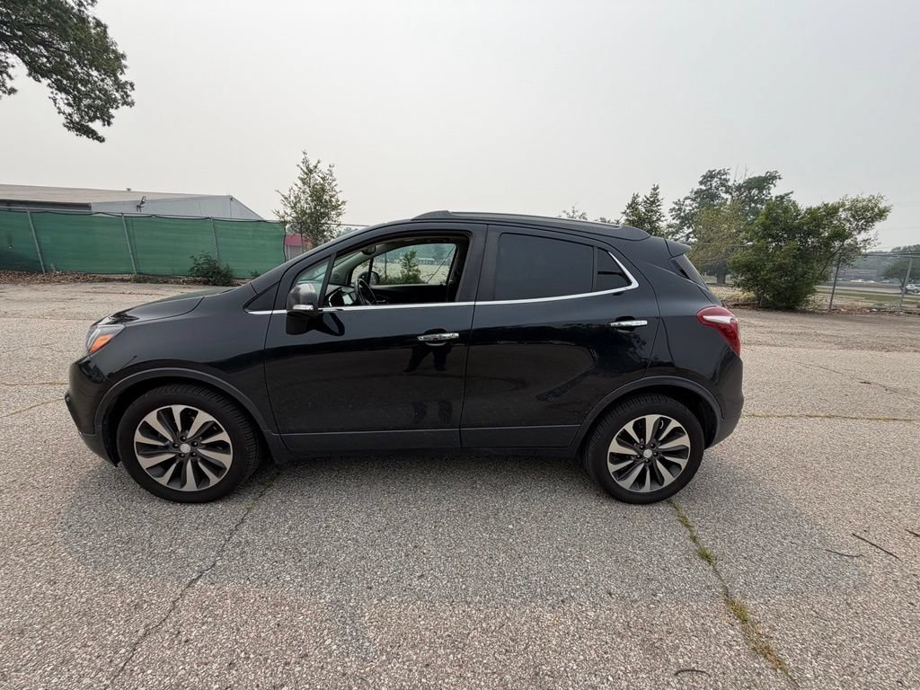 Used 2018 Includes (CM5) Black Carbon Metallic lower exterior accent color, Paint code W700S.) Buick Essence image 5