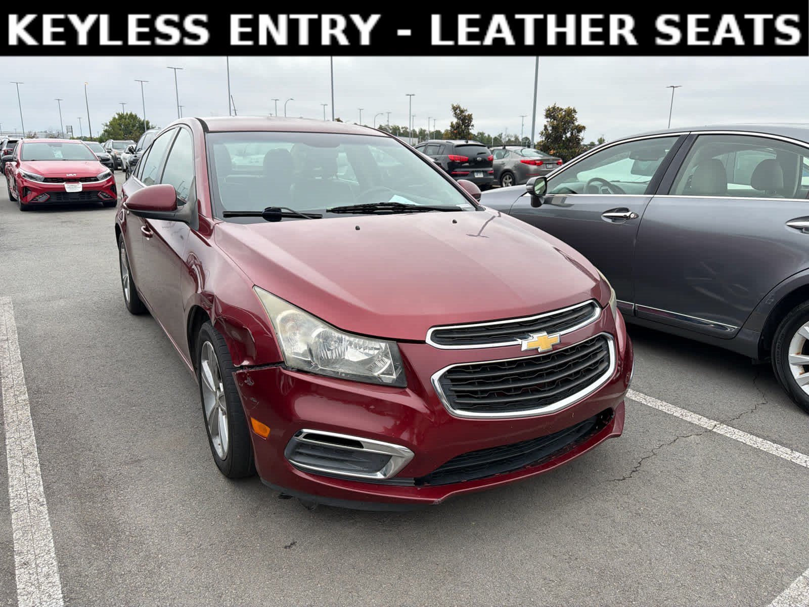 Used 2015 Siren Red Tintcoat Chevrolet LT image 3