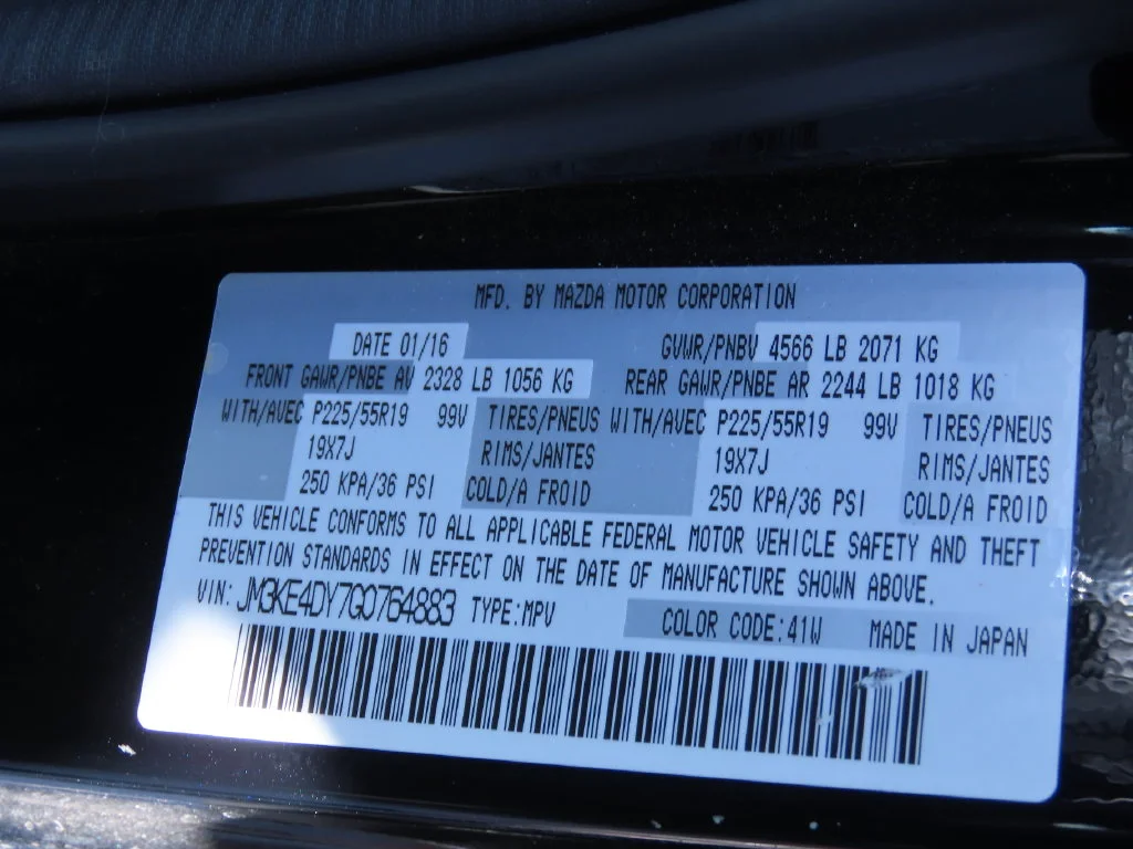 Used 2016 Black Mazda Grand Touring image 21