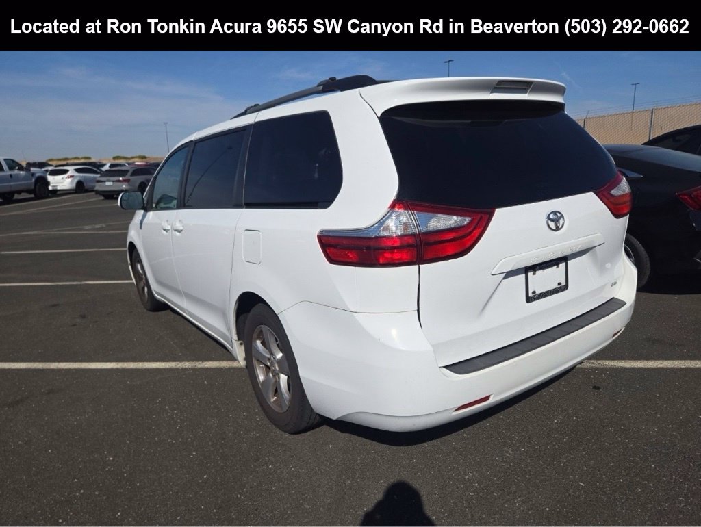 Used 2015 Super White Toyota LE image 4