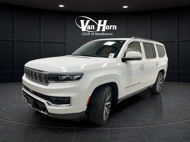 Used 2022 Bright White Clearcoat Jeep Series III image 3