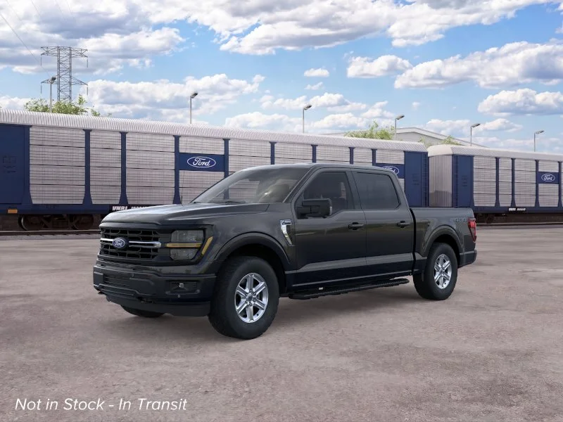 New 2026 Agate Black Metallic Ford XLT image 1