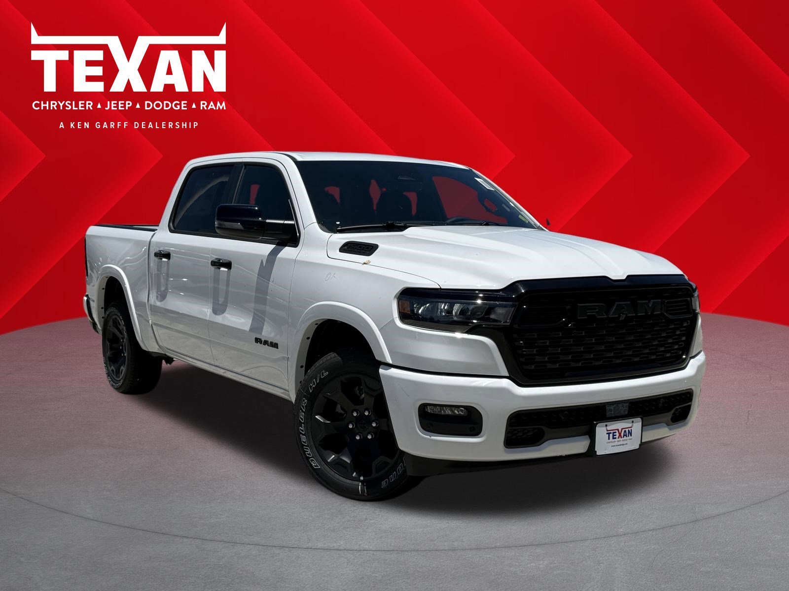 New 2026 Bright White Clear-Coat Exterior Paint RAM Lone Star image 1