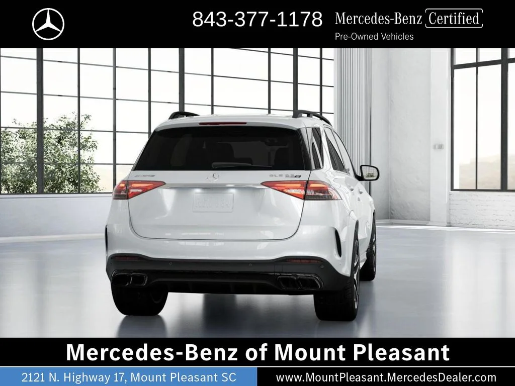 Certified Used 2025 MANUFAKTUR Moonlight White Metallic Mercedes-AMG GLE 63 S AMG® image 24