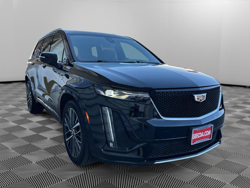 Used 2023 Stellar Black Metallic Cadillac AWD Sport image 3