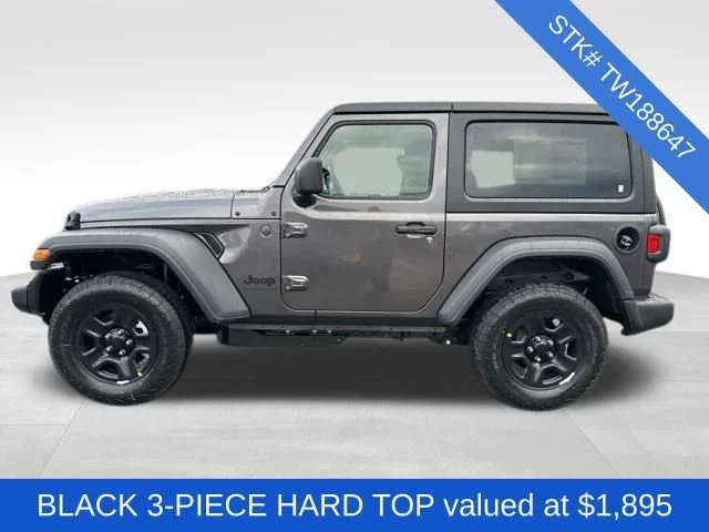 New 2026 Granite Crystal Metallic Clear-Coat Exterior Paint Jeep Sport image 4