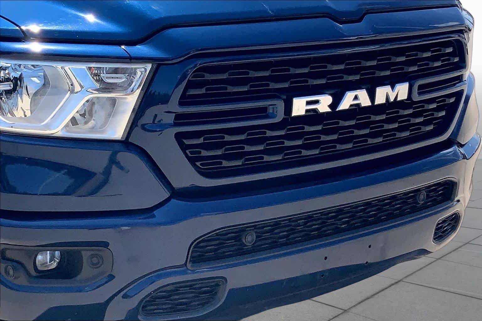 Used 2022 Patriot Blue Pearlcoat Ram Lone Star image 29