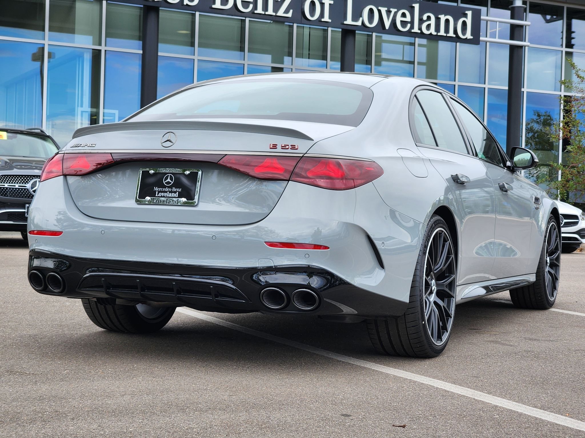 New 2027 MANUFAKTUR Alpine Grey Mercedes-Benz AMG® E 53 4MATIC image 8