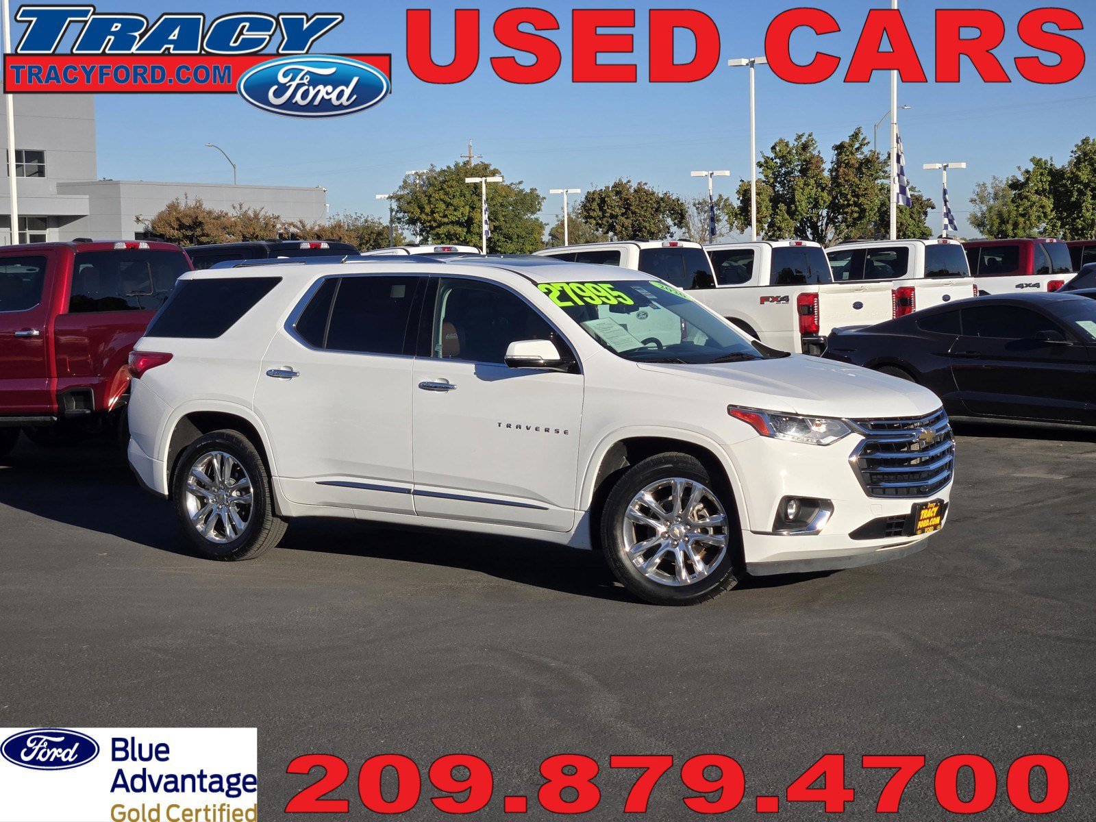 Certified Used 2020 Summit White Chevrolet High Country image 1