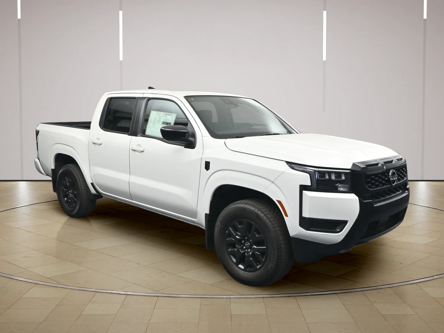 New 2026 Glacier White Nissan Crew Cab SV image 1