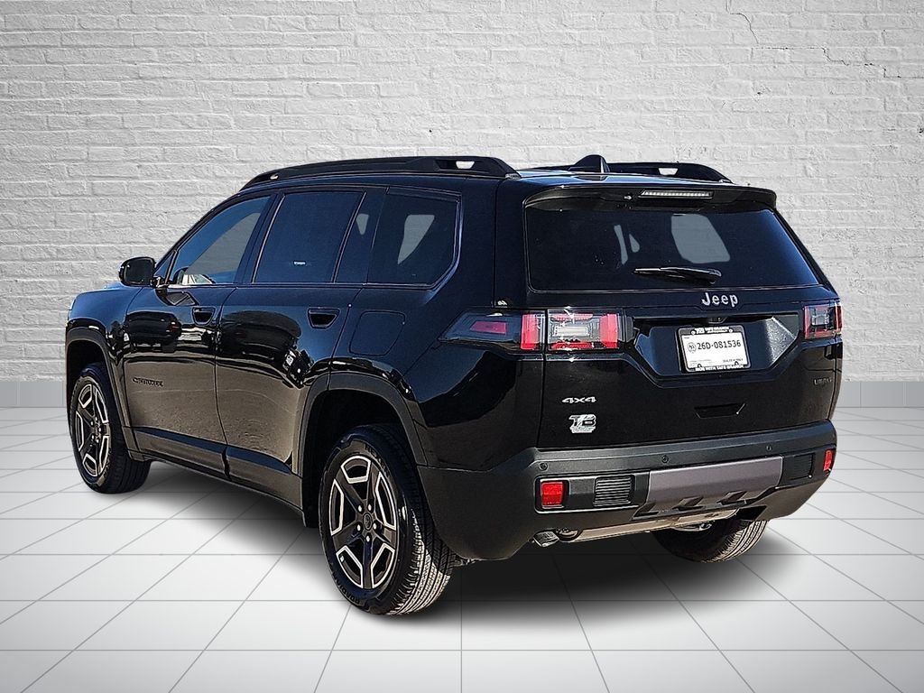New 2026 Diamond Black Crystal Pearlcoat Jeep Limited image 3