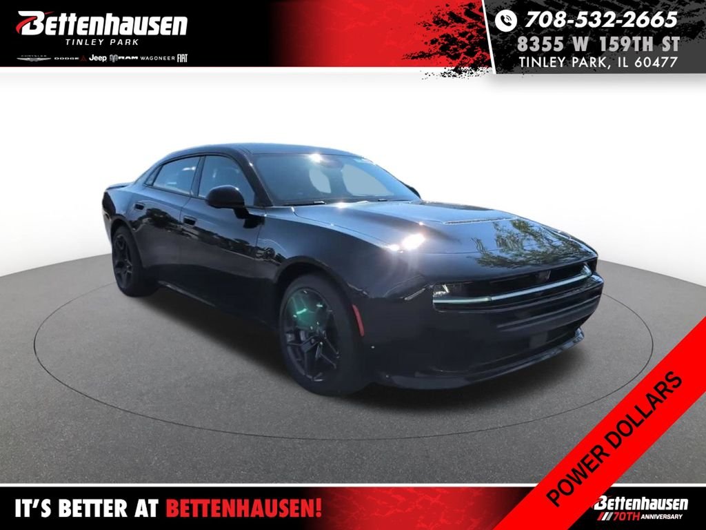 New 2026 Diamond Black Crystal Pearlcoat Dodge R/T Plus image 2