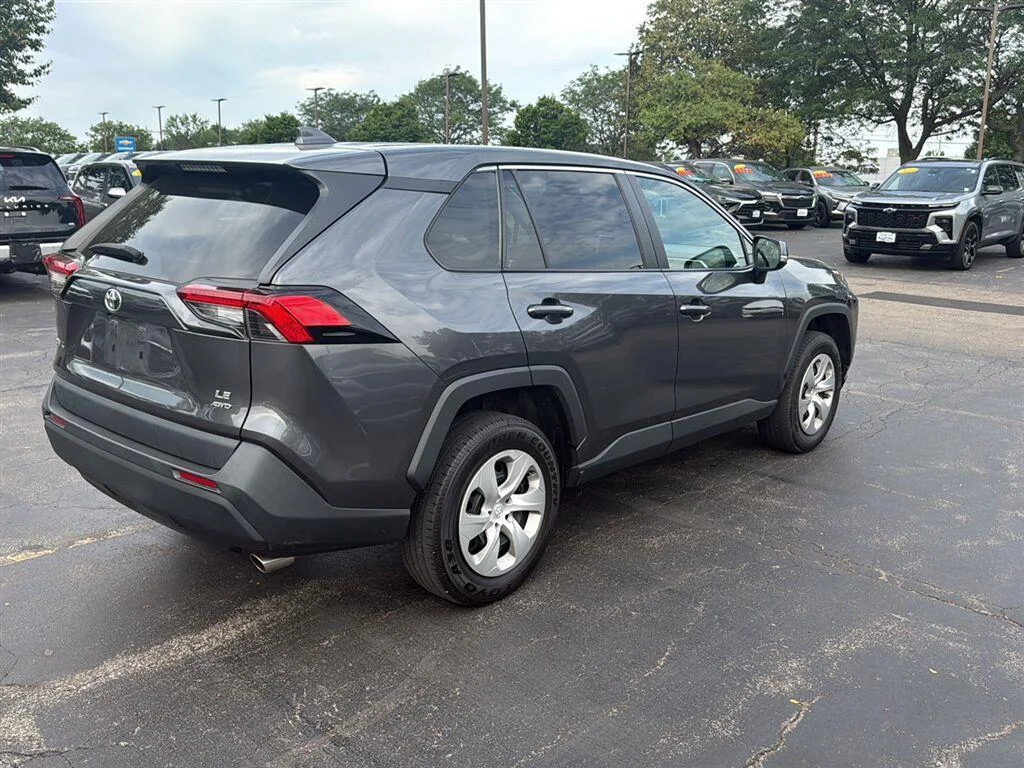 Used 2023 Magnetic Gray Metallic Toyota LE image 3