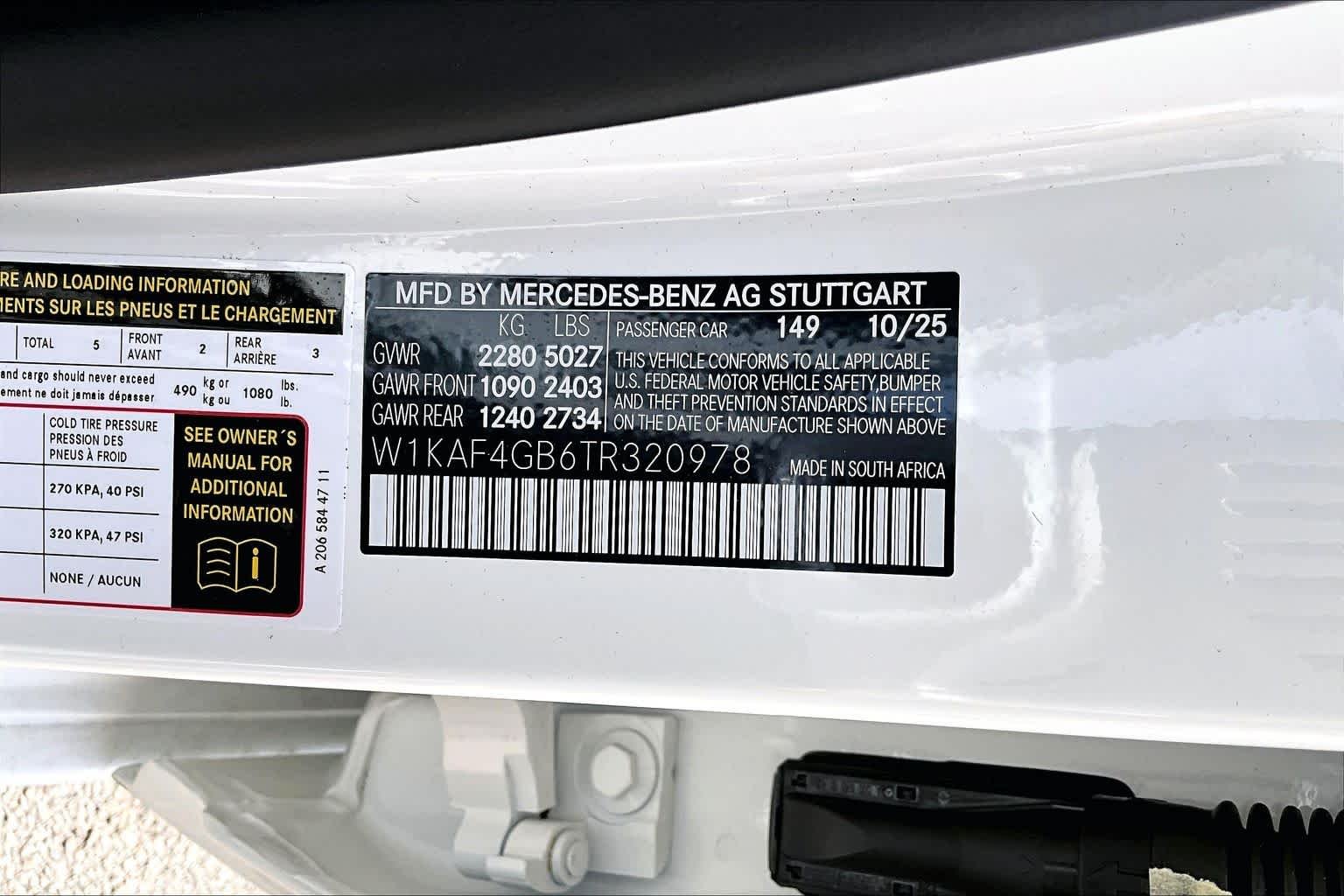New 2026 Polar White Mercedes-Benz C 300 image 16