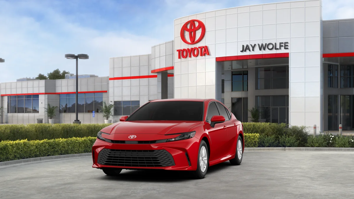 New 2026 Supersonic Red Toyota LE image 18
