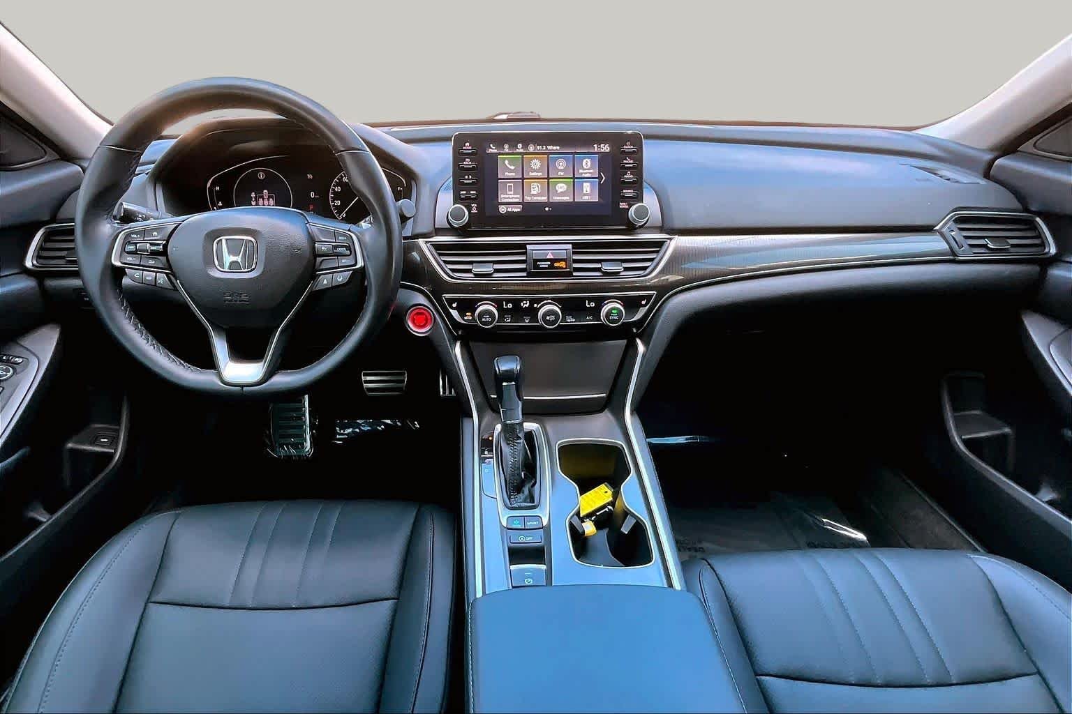 Used 2022 Platinum White Pearl Honda Sport SE image 16