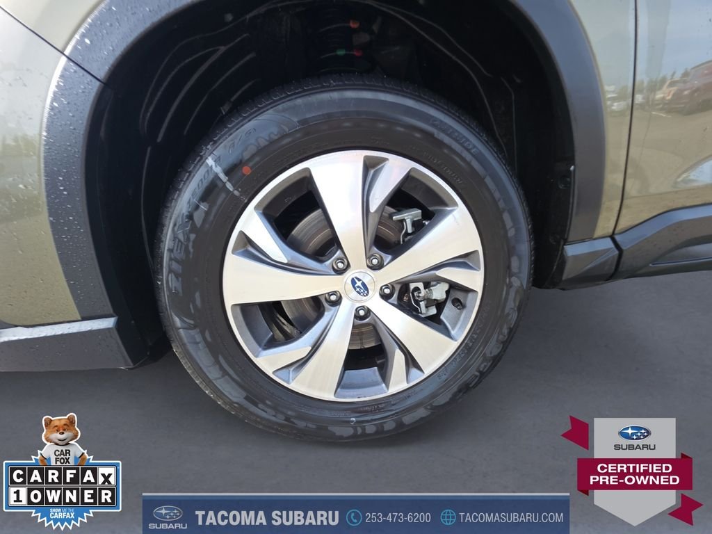 Certified Used 2025 Green Subaru Premium image 9