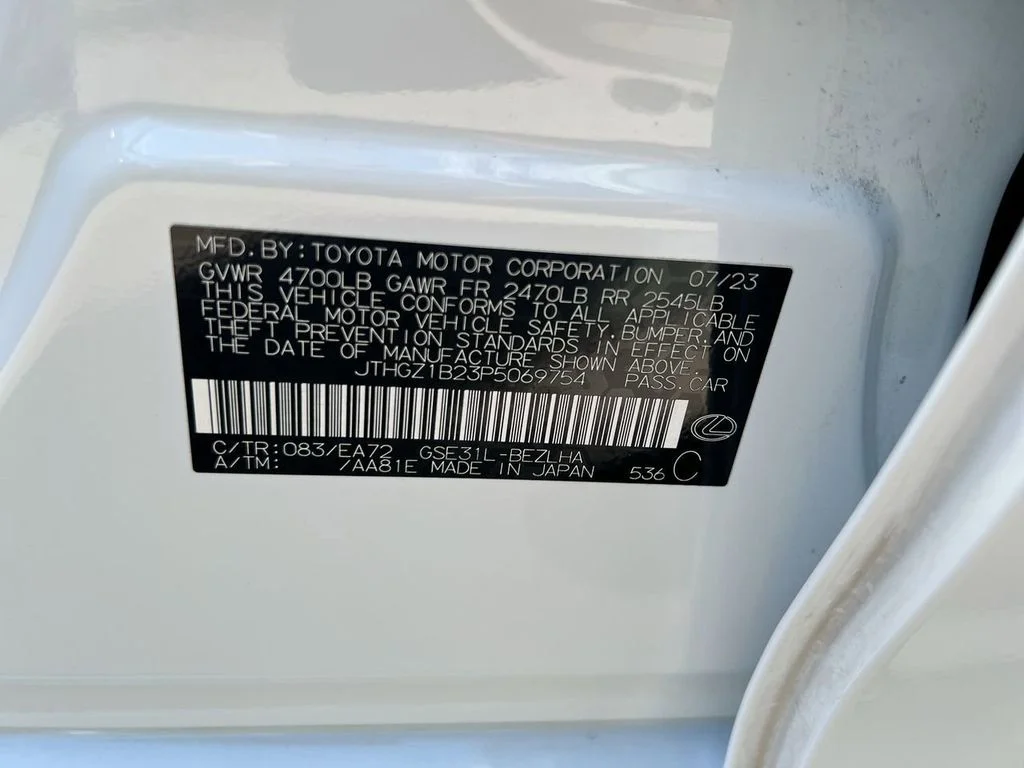 Used 2023 Ultra White Lexus 350 F SPORT image 23