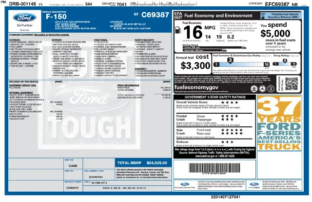 Used 2014 Black Ford Platinum image 37