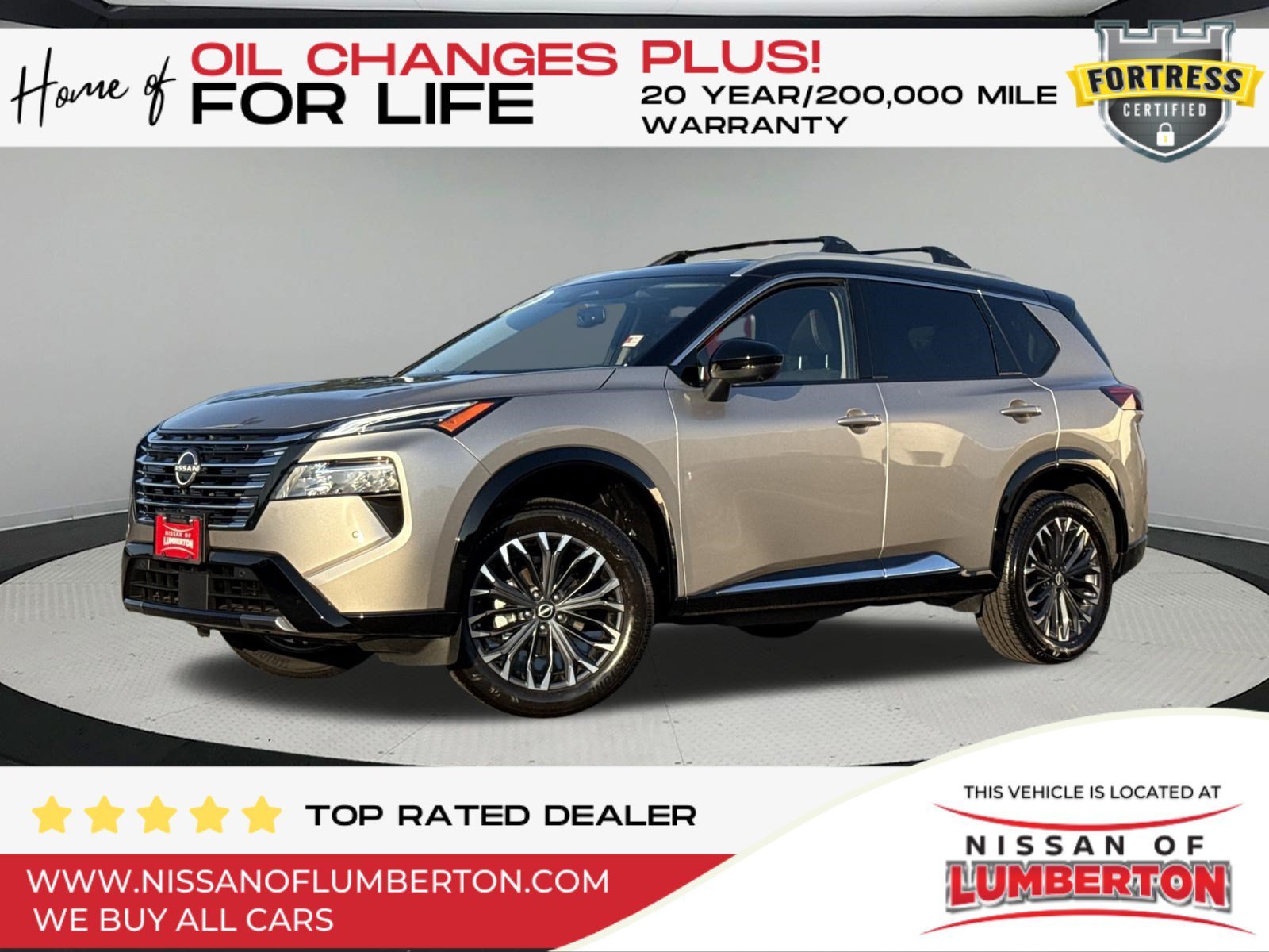 Used 2026 Champagne Silver Metallic/Super Black Nissan Platinum image 1