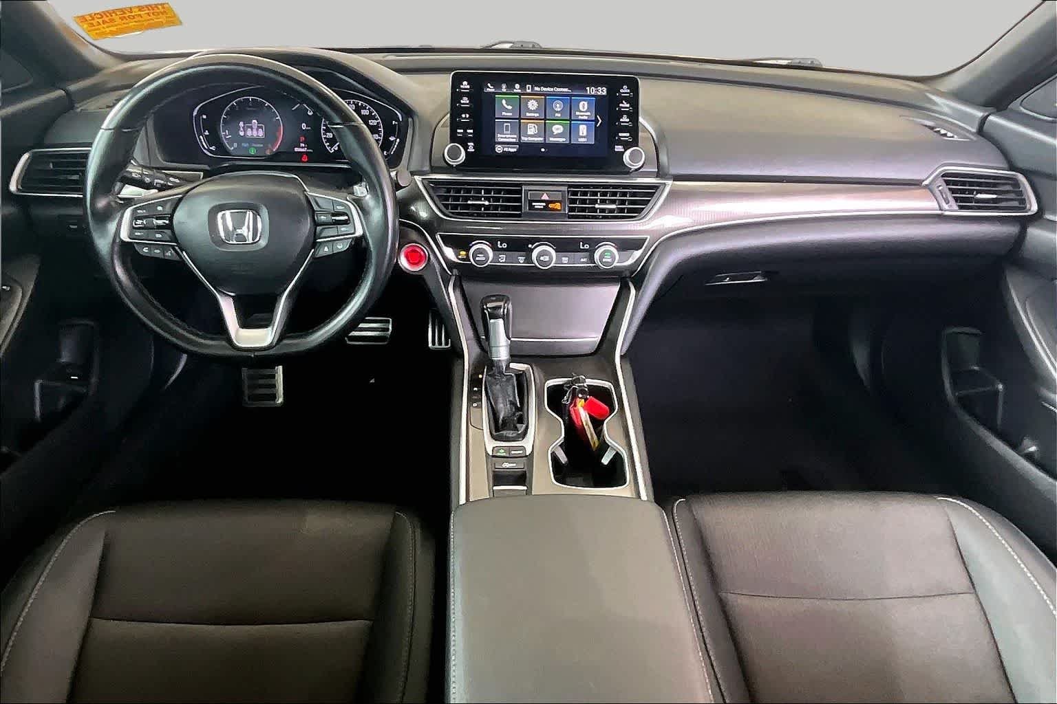 Certified Used 2021 Still Night Pearl Honda Sport image 15