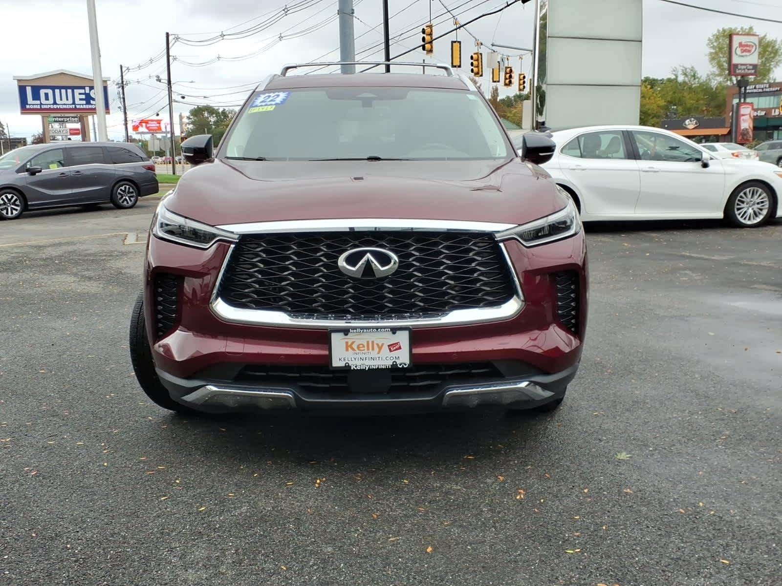 Certified Used 2022 Deep Bordeaux INFINITI SENSORY image 2