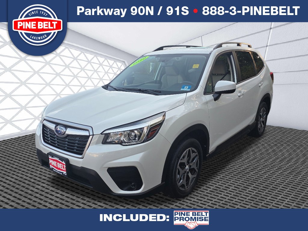 Used 2020 White Subaru Premium image 1