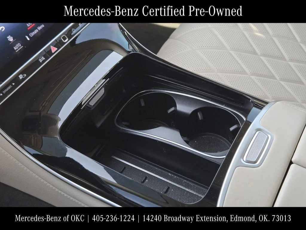 Certified Used 2021 Cirrus Silver Metallic Mercedes-Benz S 580 image 17
