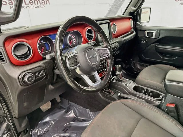 Used 2020 Black Clearcoat Jeep Unlimited Rubicon image 9