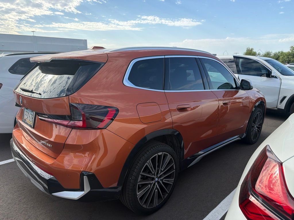 Certified Used 2023 Orange Metallic BMW xDrive28i image 4