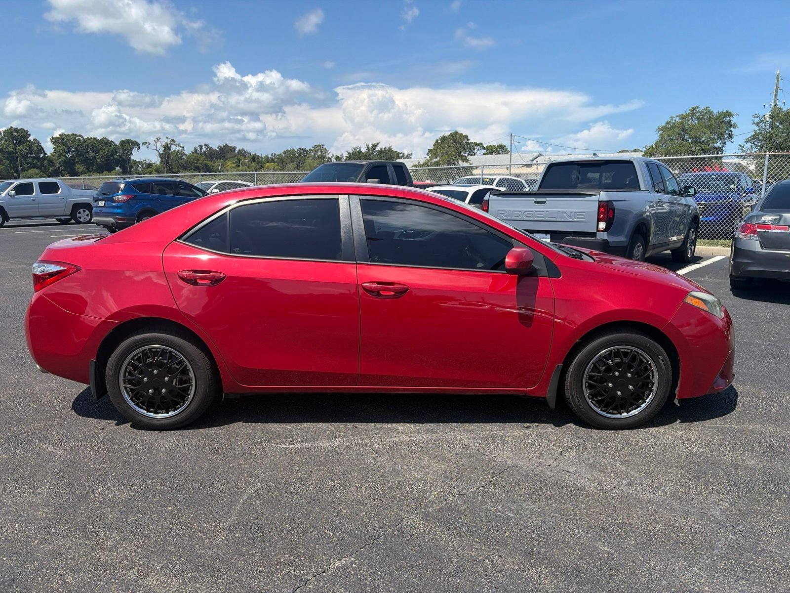 Used 2016 Red Toyota LE image 8