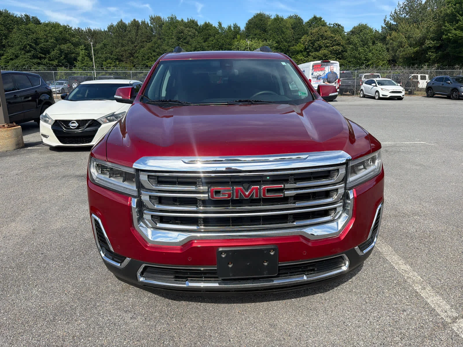 Certified Used 2023 Volcanic Red Tintcoat GMC SLE image 2