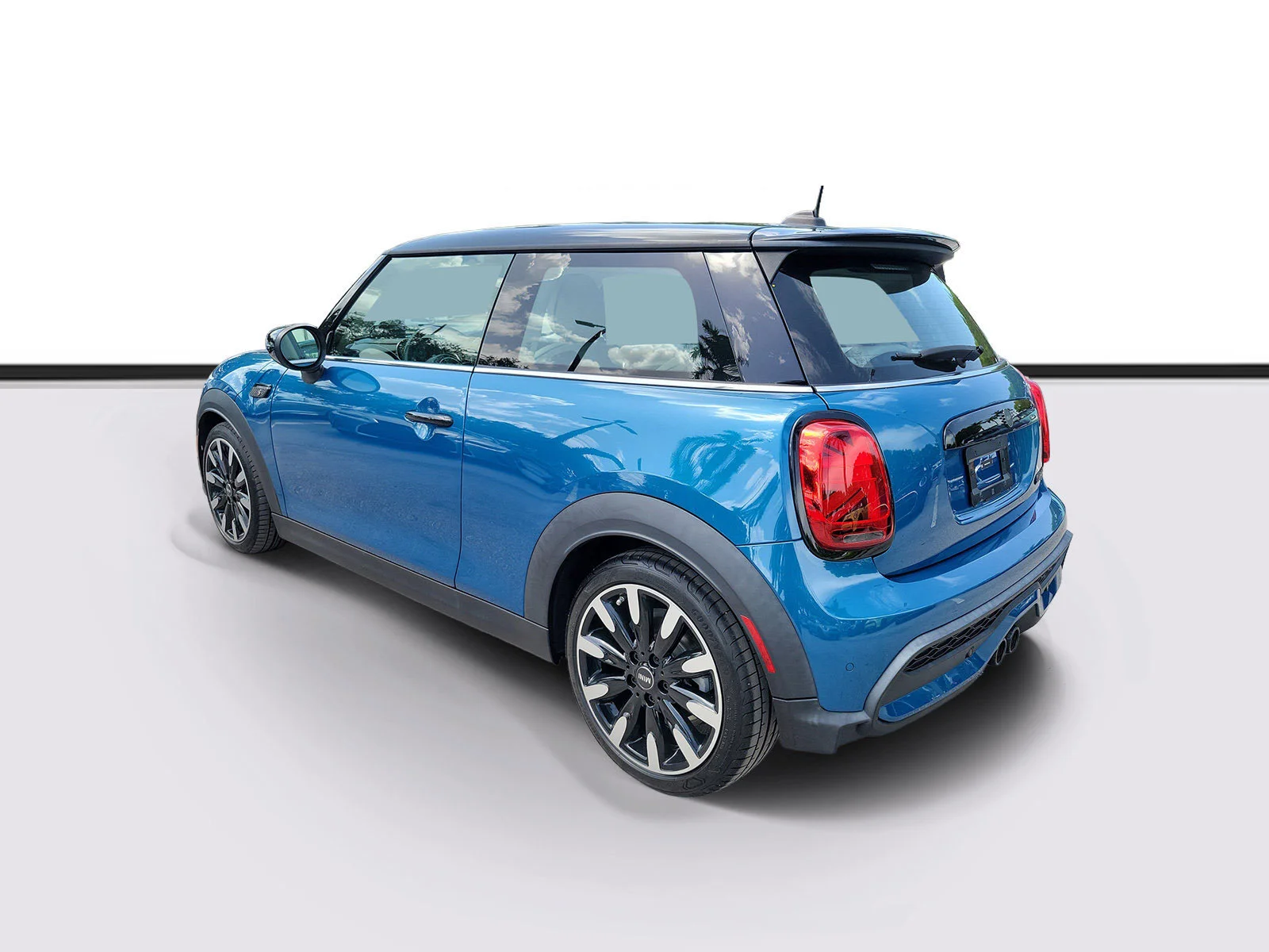 Used 2024 Island Blue Metallic MINI Cooper S image 3