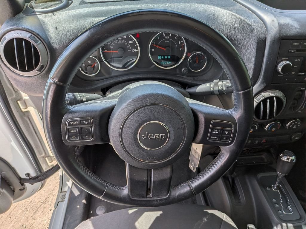 Used 2016 White Jeep Unlimited Sport image 16